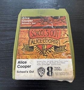 Alice Cooper - School's Out - 8 Track Tape - Untested. - Picture 1 of 1