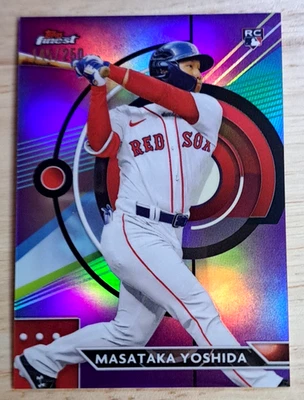 Masataka Yoshida /250 (RC)🔥2023 Topps Finest - Red Sox - Image 1 of 3
