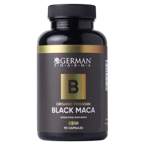 Black Maca Supplement | 90 Kapseln | Unterstützt Energieniveau & Vitalität - Bild 1 von 5