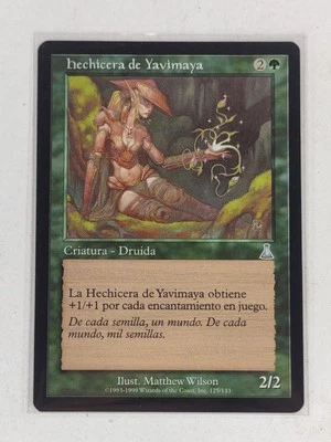 Yavimaya Enchantress - Urza's Destiny (UDS) MTG Magic the Gathering - NM Spanish - Image 1 of 2