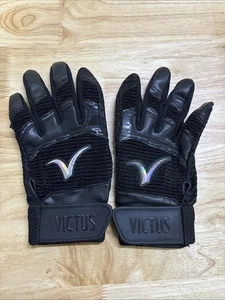 Victus Showtime Baseball-/Softball-Schlaghandschuhe für Erwachsene - schwarz - groß - Bild 1 von 2