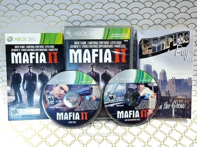 Mafia II Platinum Hits Ver. (Microsoft Xbox 360, 2011)CIB Complete w/Map, TESTED - Image 1 of 4