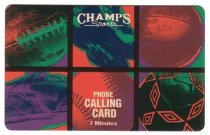 7u Champs Sports (Fußball, Baseball, Basketball, etc.) SPECIMEN Telefonkarte - Bild 1 von 2