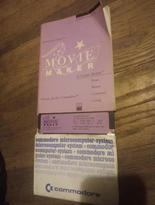 Movie Maker, For Commodore 64 , 1984 , & Uber's Guide - Photo 1/4