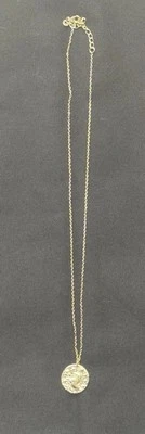 NEW Zodiac LEO Necklace Lot Of 28 Gold Tone 3.3 Grams Adjustable 18” Lion — 第 1/4 张图片