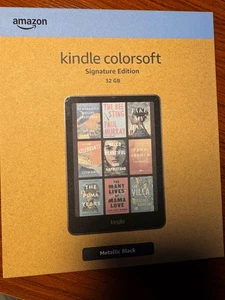 Amazon Kindle Colorsoft Signature Edition 32 GB Pantalla a Color Negro Metálico Nuevo - Imagen 1 de 2