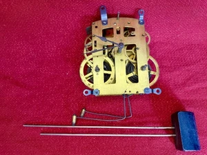 Antique Ansonia CLOCK 8 Day T & S MOVEMENT - Picture 1 of 6