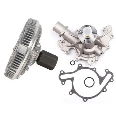 Bomba de agua y embrague ventilador eléctrico para Ford E-150 E-250 V6 4,2 L Foto 1 de 4