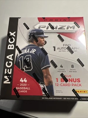 2020 Prizm Baseball Factory Sealed Mega Box 1 Auto Per Box - Image 1 of 4