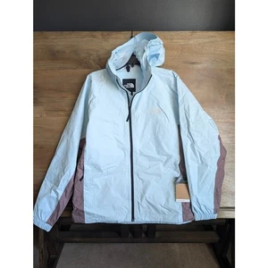 NWT THE NORTH FACE Women's Build Up Jacket M Icecap Blue DryVent Waterproof Ski - Picture 1 of 4