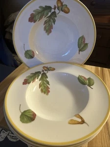 Villeroy & Boch Parkland 11" Pastaschale Blätter Eichel Porzellan Luxemburg 0148 - Bild 1 von 6