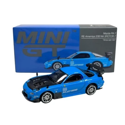 Modellino Auto Mini GT 1/64 Mazda RX-7 RE-Amemiya 20B NA 3protor-7 'Ama-san Go' - Immagine 1 di 4
