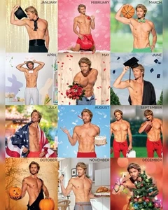 The Merry Gentlemen Film A Chad Michael Murray Calendar Photoshoot Fan Gifts - Picture 1 of 4
