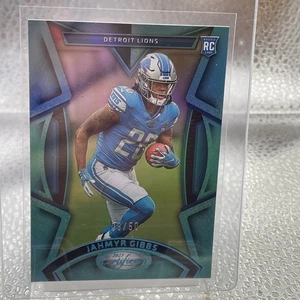 2023 Panini Certified - TEAL Rookie Jahmyr Gibbs   9/50 (RC) #184 B7 - Picture 1 of 3