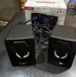 Haut-parleur d'ordinateur USB alimentation portable mini Bluetooth bureau subwoofer haut-parleurs audio - Photo 1/4