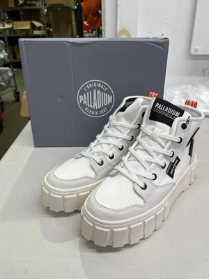 Palladium Shoes Pallatower Hi W Womens Size 8 in Star White - image 1 of 4