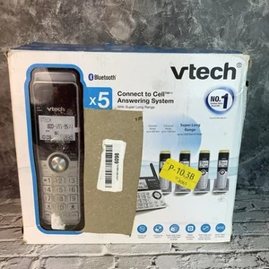 VTech 5 Handset Cordless Phone/Long Range/Connect To Cell/Ans Syst/NEW OPEN BOX - Zdjęcie 1 z 17