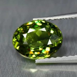 1.19Ct Stunning Natural Russian Demantoid Garnet Gemstone - Picture 1 of 2