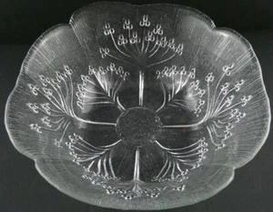Tazón para servir Dansk Floriform 10,75 pulgadas diseño de planta de perejil vaca hecho en Italia - Imagen 1 de 8