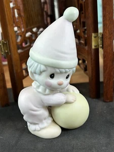 PAYASOS Precious Moments Figura de Enesco 1984 Samuel J Butcher 12238 Porcelana - Imagen 1 de 7