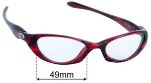 Lentes de repuesto para gafas de sol SFx se adaptan a Oakley Halo - 49 mm de ancho - Imagen 1 de 30