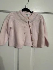 Precious pale pink Sweater from Gymboree size 6-12 months - Picture 1 of 5