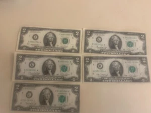 1976 $2 Two Dollar Bill Richmond Virginia Federal Reserve Banknote E-A Block - Picture 1 of 6