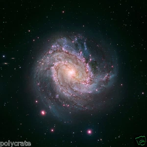 Photo Nasa - Hubble - NGC 5236 - M83 Galaxie spirale  du Moulinet austral - Foto 1 di 1