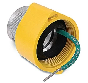 DuraGard Accessory Conduit Adapter Kit, 30A, 1/2" Plug or Connector Russellstoll - Picture 1 of 6