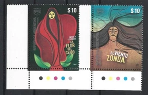Argentina 2014 UPAEP Myths Popular Tales Complete Set MNH Page Corners - Picture 1 of 1