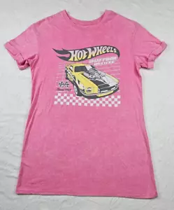 Rue 21 - Camiseta Larga Hot Wheels Coche De Lujo Personalizada - Rosa Para Mujer Talla XL - Imagen 1 de 17