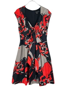 Ted Baker London 100% Seide V-Ausschnitt Frauen Größe 3 - M - Bild 1 von 8