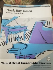 Back Bay Blues 2 piano Sharon Aaronson - 2 copies included, sheet music 1996 - Picture 1 of 1