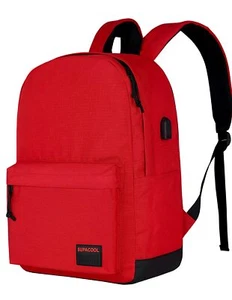 Lightweight Casual Laptop Backpack with USB Charging Port For for Men and Wom... - Picture 1 of 8