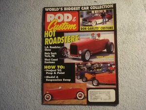 Rod and Custom 1992 October Vintage Hot Rods Custom Cars and Trucks Hop Ups - Picture 1 of 1