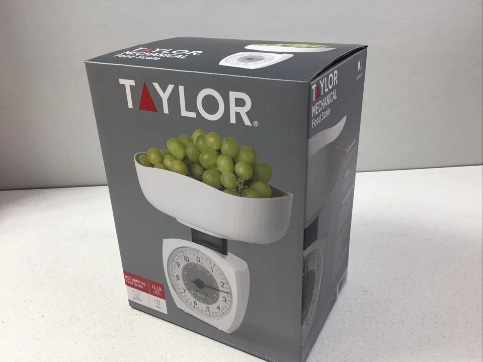 Taylor 3701kl Stainless Steel Kitchen Scale 11lb