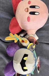 Kirby & Meta Knight Bundle Little Buddy Nintendo Authentic 5" Plush #U1 - Picture 1 of 15