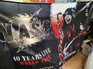 Blackie Lawless Flagge W.A.S.P. Wandteppich Wandhängung - Bild 1 von 3