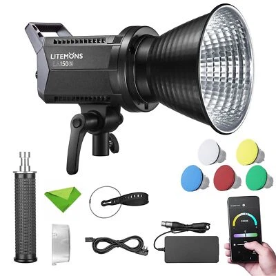 Godox Litemons LA150Bi LCD Panel LED Video Light Bowens Mount APP Control AU - Image 1 of 4