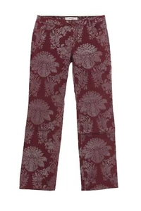 Sheego Die Gerade Stretchjeans Regular Fit Denim Damen Bordeaux Größe 42 44 46  - Bild 1 von 4