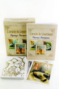 L`Oracle de Lenormand Оракул Ленорман Золотые цветы 36 карт книга-инструкция - Picture 1 of 7