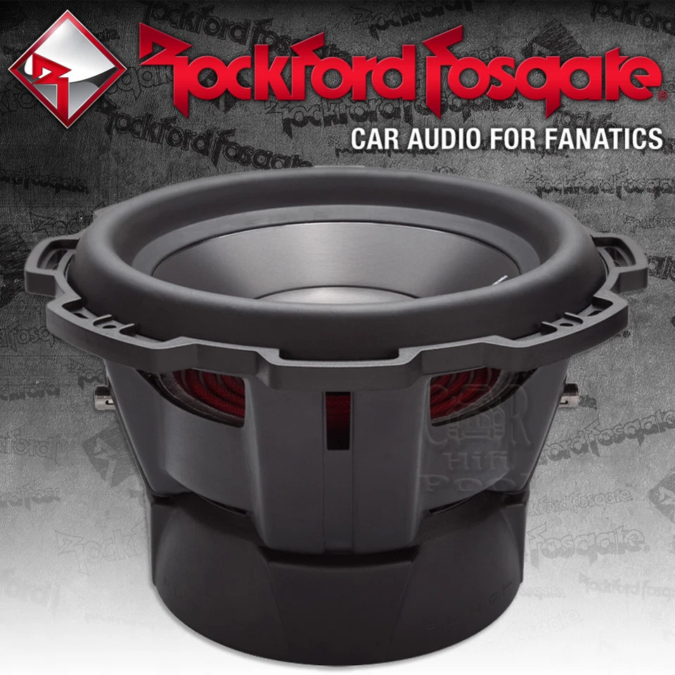Rockford Fosgate Punch P3 P3D2-10 25cm Subwoofer 1000 Watt Bass Woofer Chassis - Bild 1 von 1