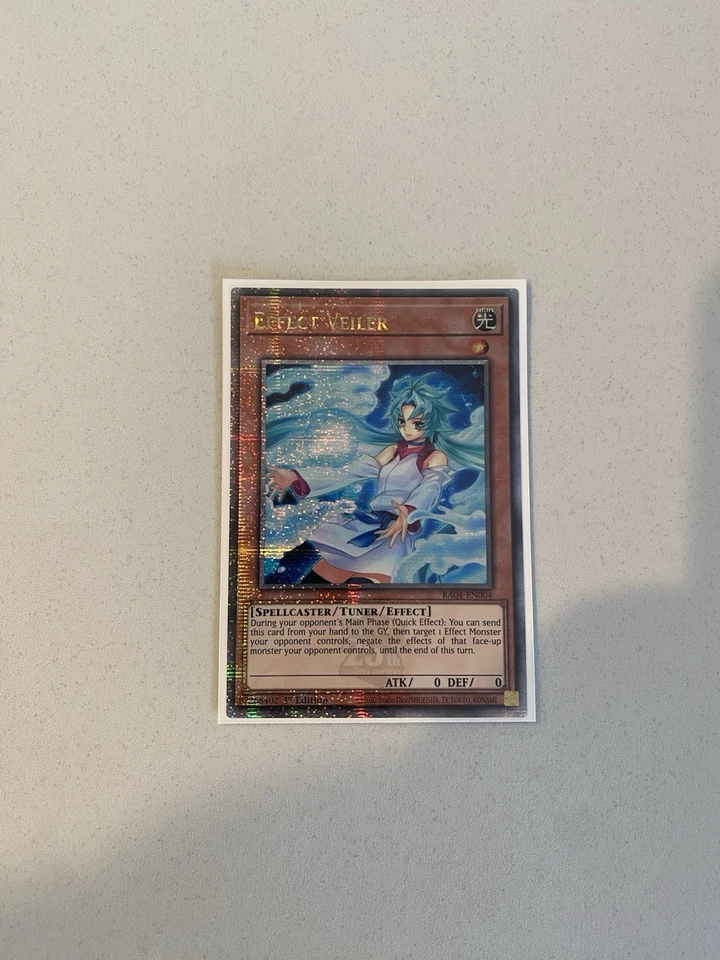 Effect Veiler RA04-EN004 Quarter Century Secret Rare 1st NM - Image 1 of 1