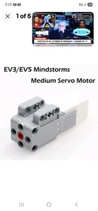 Powe Functions Mindstorms EV3 Medium Servo Motor (45503) Program Lego Robot Part - Picture 1 of 5