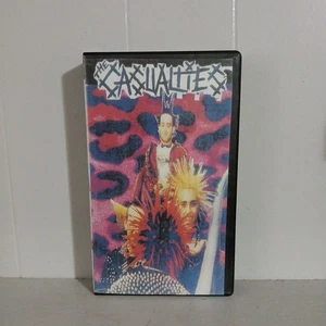 The Casualties Live VHS Hardcore Punk Rock Concert Video - Picture 1 of 3