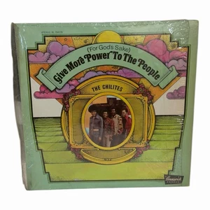 Chi-Lites "...Give More Power to the People" VINYL LP - 1971 Brunswick - Imagen 1 de 4