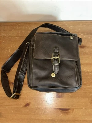 Visconti Leather Mens Messenger Bag - Hunter Collection Used Clean - Image 1 of 4