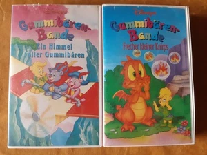 VHS: Disneys Gummibären Bande, zwei Kassetten, getestet! - Bild 1 von 3