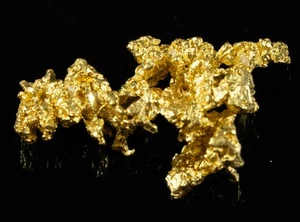 #1113 Natural Gold Nugget Australian 15.65 Grams Genuine - Picture 1 of 4