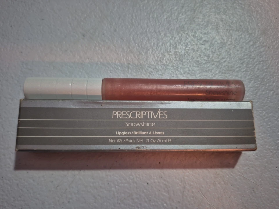 Brillo de labios prescriptivos brillo de nieve "Pink Thaw 01" - LEER* NUEVO EN CAJA Foto 1 de 4